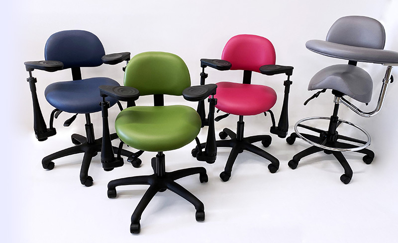 Ergonomics chairs and stools